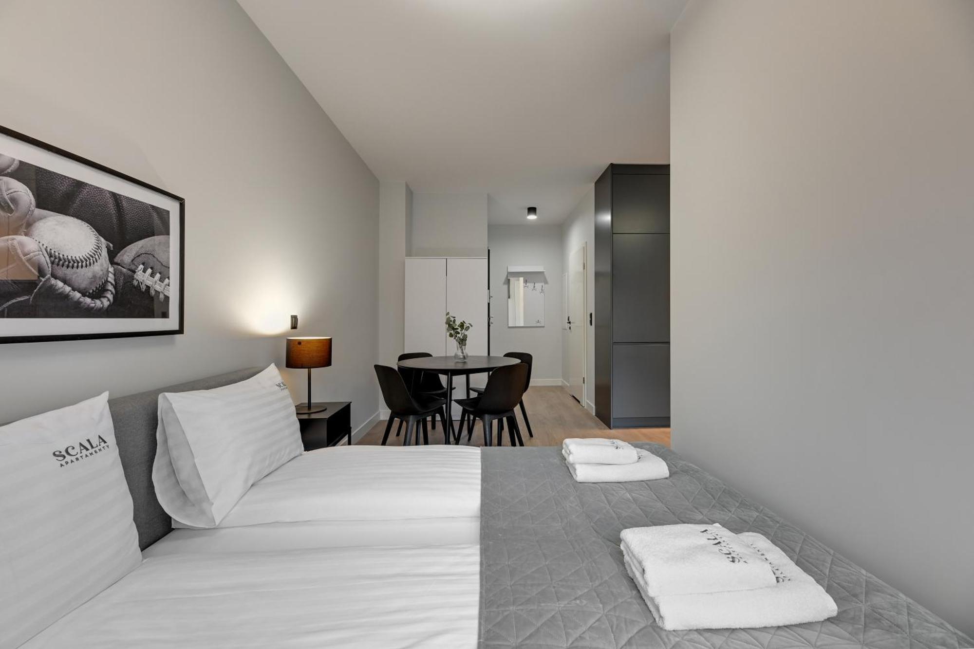 גדנסק Scala City Center Apartments & Studios By Lion Apartments מראה חיצוני תמונה