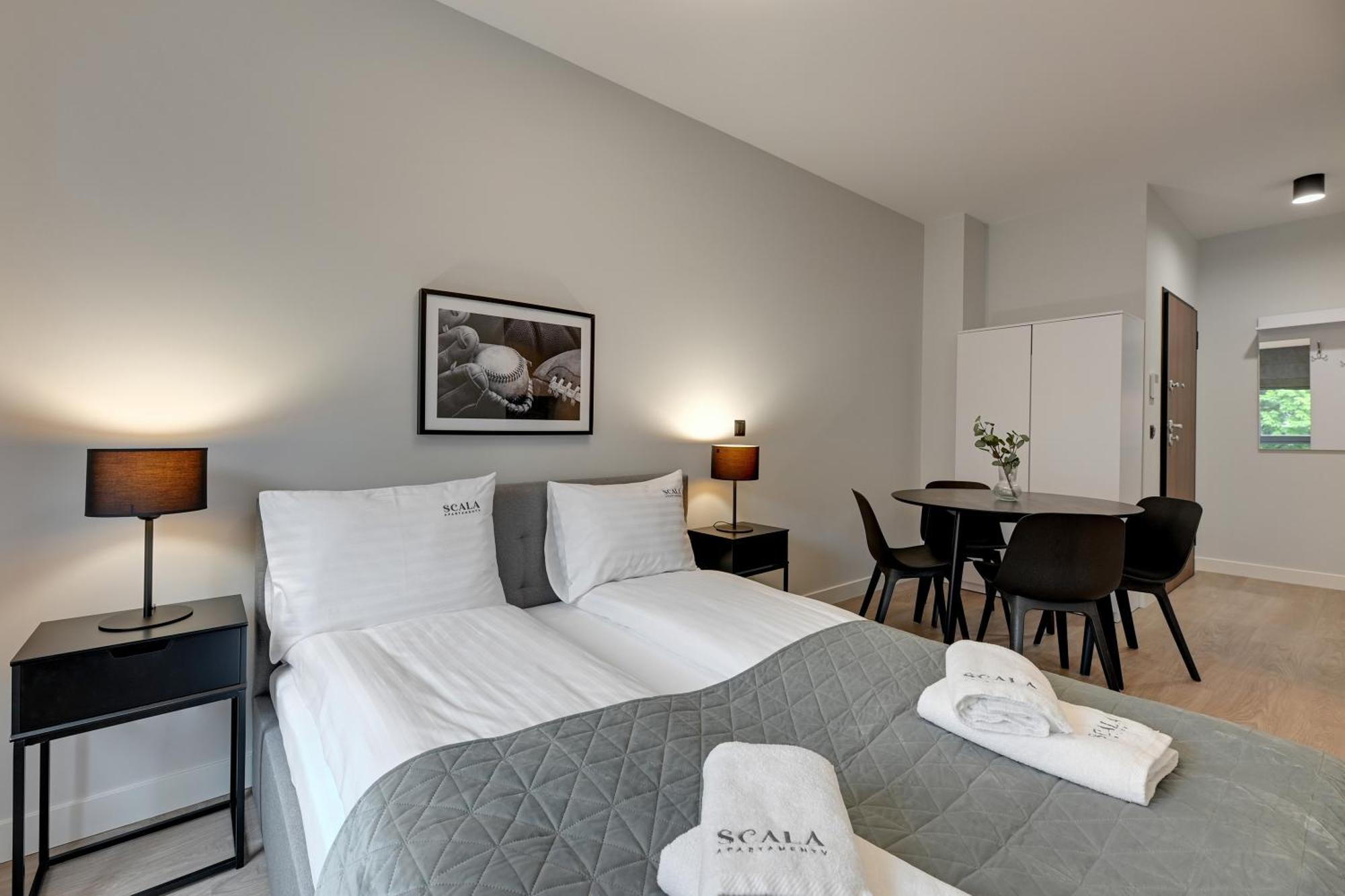 גדנסק Scala City Center Apartments & Studios By Lion Apartments מראה חיצוני תמונה