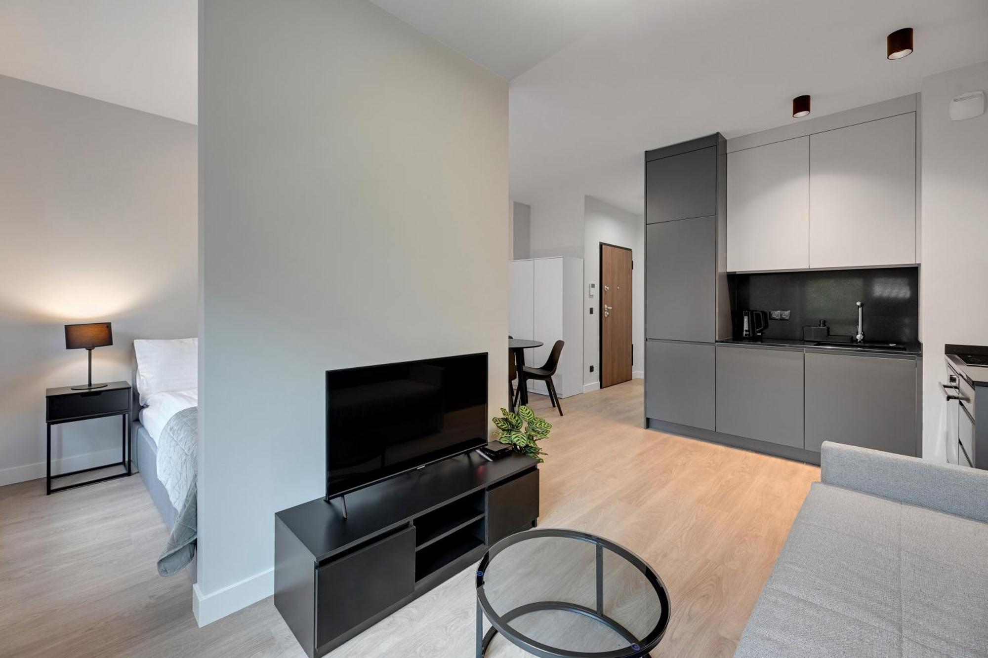 גדנסק Scala City Center Apartments & Studios By Lion Apartments מראה חיצוני תמונה
